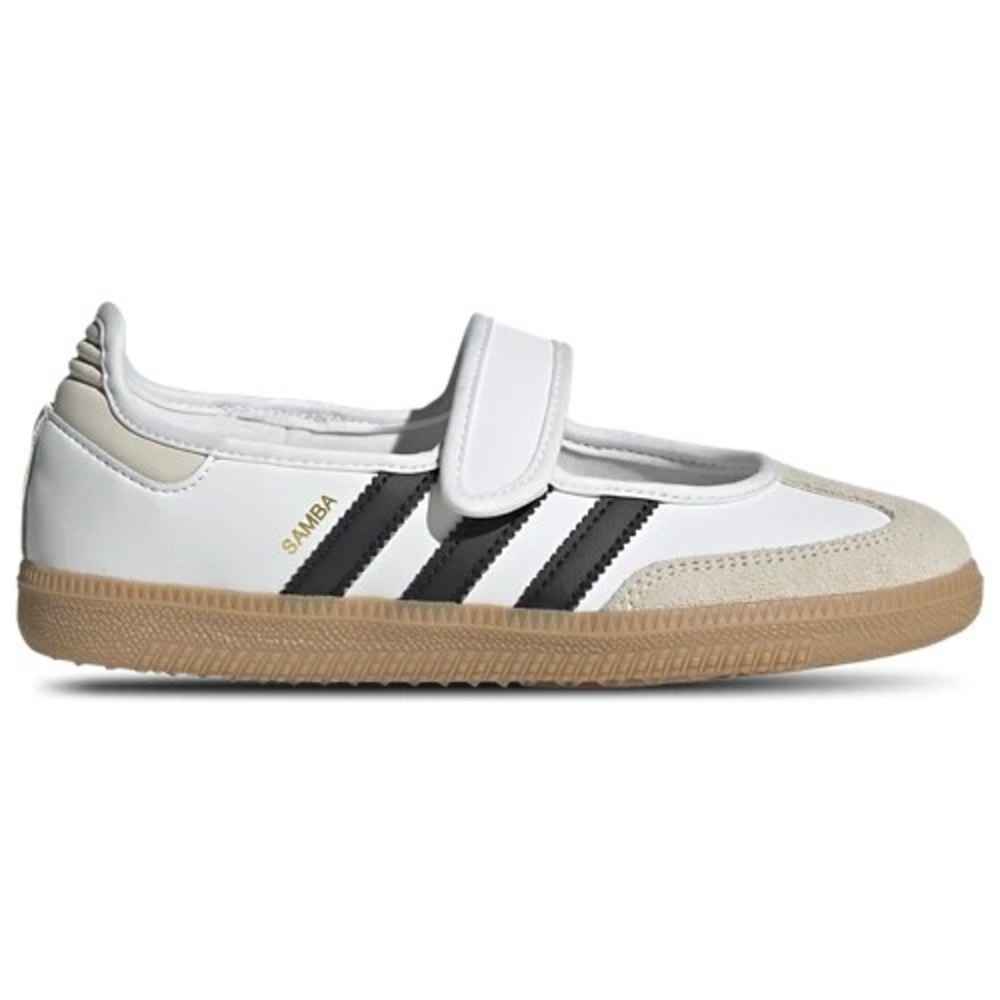 adidas Samba Jane Y 7 / Wmns 8.5 / EU 40 White/Black/Gum NEW with box MARYJANE